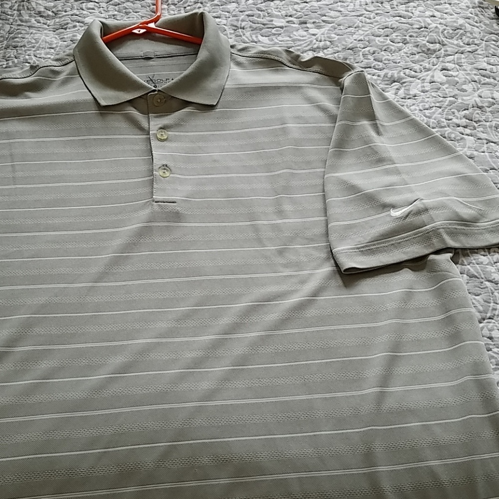 Mens Nike golf dry fit shirt